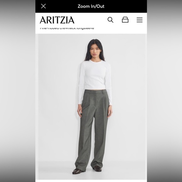 Aritzia long sleeve top - Picture 3 of 3